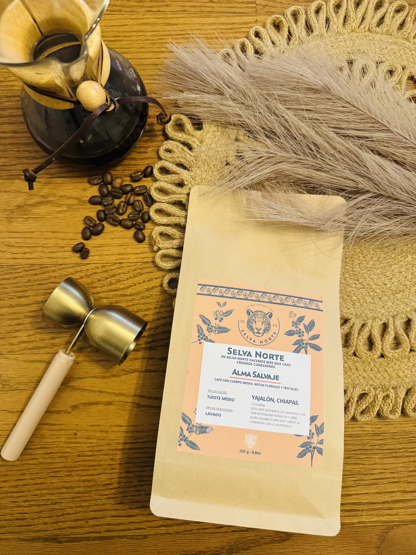 Bolsa de café Alma Salvaje de Selva Norte
